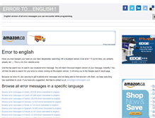 Tablet Screenshot of errortoenglish.com